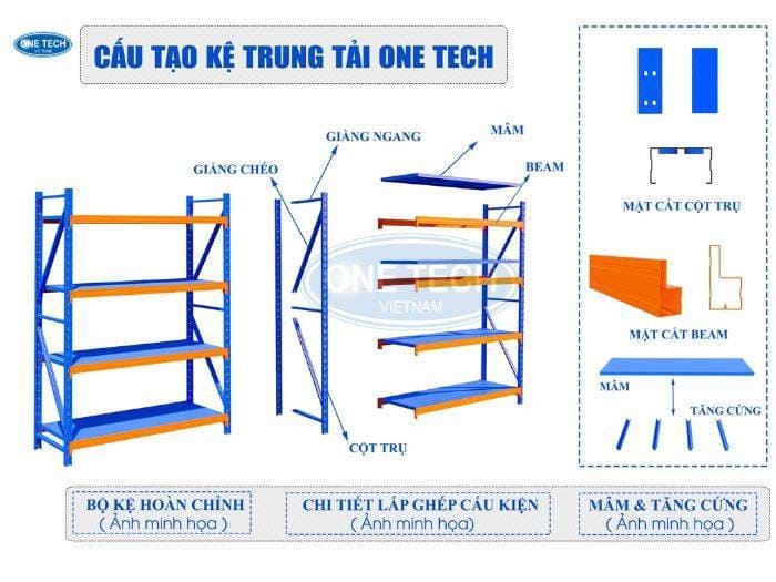 kệ trung tải Lâm Đồng