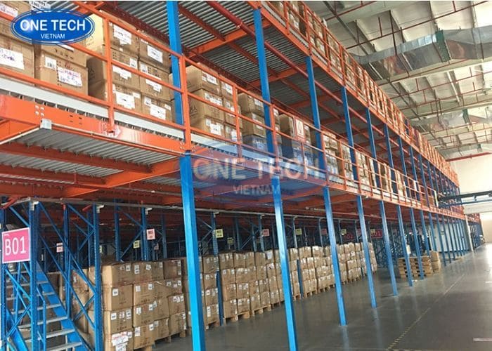 Kệ sàn Mezzanine có nhiều ứmg dụng nổi bật 