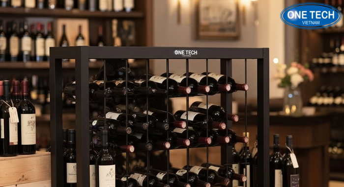 Mẫu kệ trưng bày rượu đa dạng phù hợp gia đình và cửa hàng tại Lâm Đồng