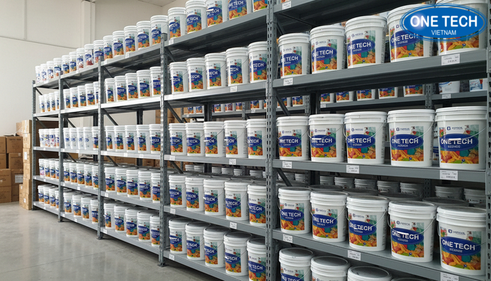 Kệ V lỗ trưng bày sơn nước chịu lực tải trọng lớn