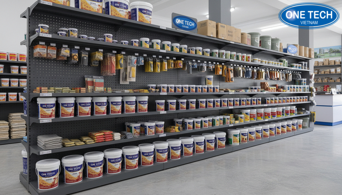 Xu hướng kệ trưng bày sơn nước hiện đại tại Lâm Đồng