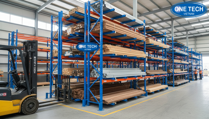 Ưu thế thiết kế kệ tay đỡ Thiết kế kệ tay đỡ không có cột chắn trước giúp tiếp cận hàng dễ hơn