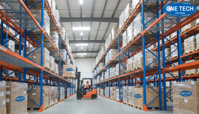 Mô hình minh họa so sánh các hệ kệ trong kho theo tải trọng và cách vận hành