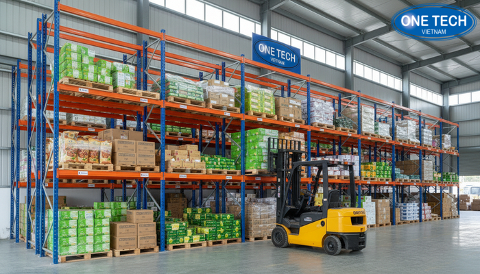 So sánh kệ selective và kệ drive in trong kho hàng So sánh cấu trúc kệ selective với các loại kệ kho công nghiệp khác