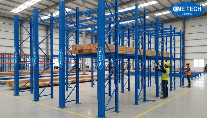 Sơ đồ lắp ráp modular kệ tay đỡ Sơ đồ lắp ráp modular kệ tay đỡ và vị trí giằng liên kết